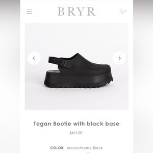 Bryr Tegan Monochrome Black size 9 worn once